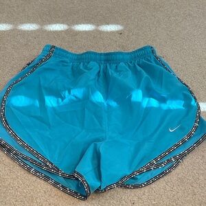 Nike Women's Teal Athletic Shorts